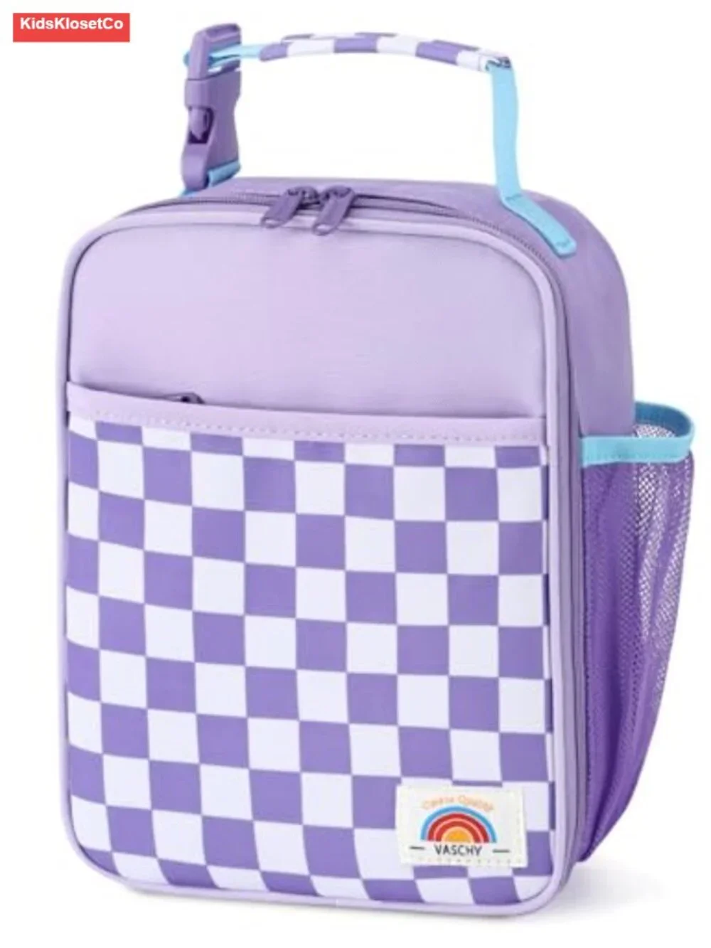 Insulated Kids Lunch Bag Bento Cooler with Hands-Free Clip